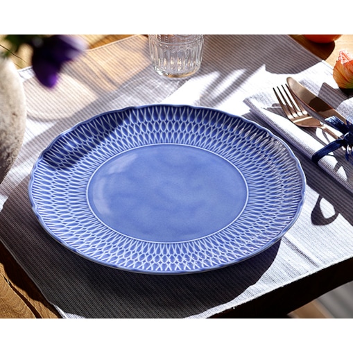 Talerz płytki 26 cm Sofia Szafirowa LB03