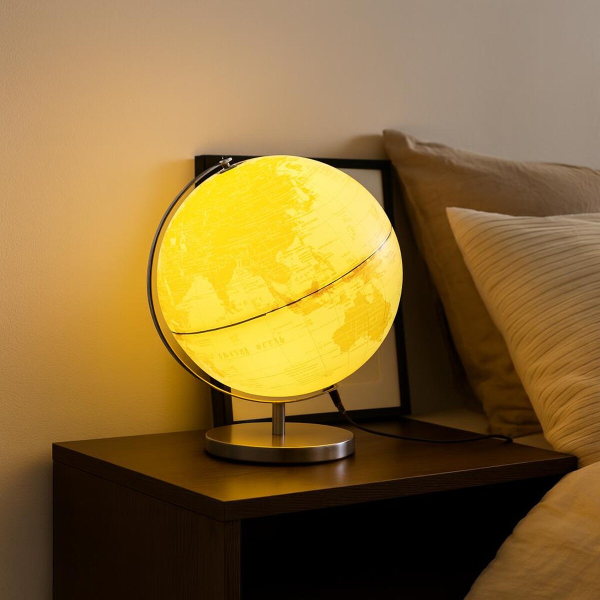 Globus dekoracyjny świecący REN, Ø 23 cm