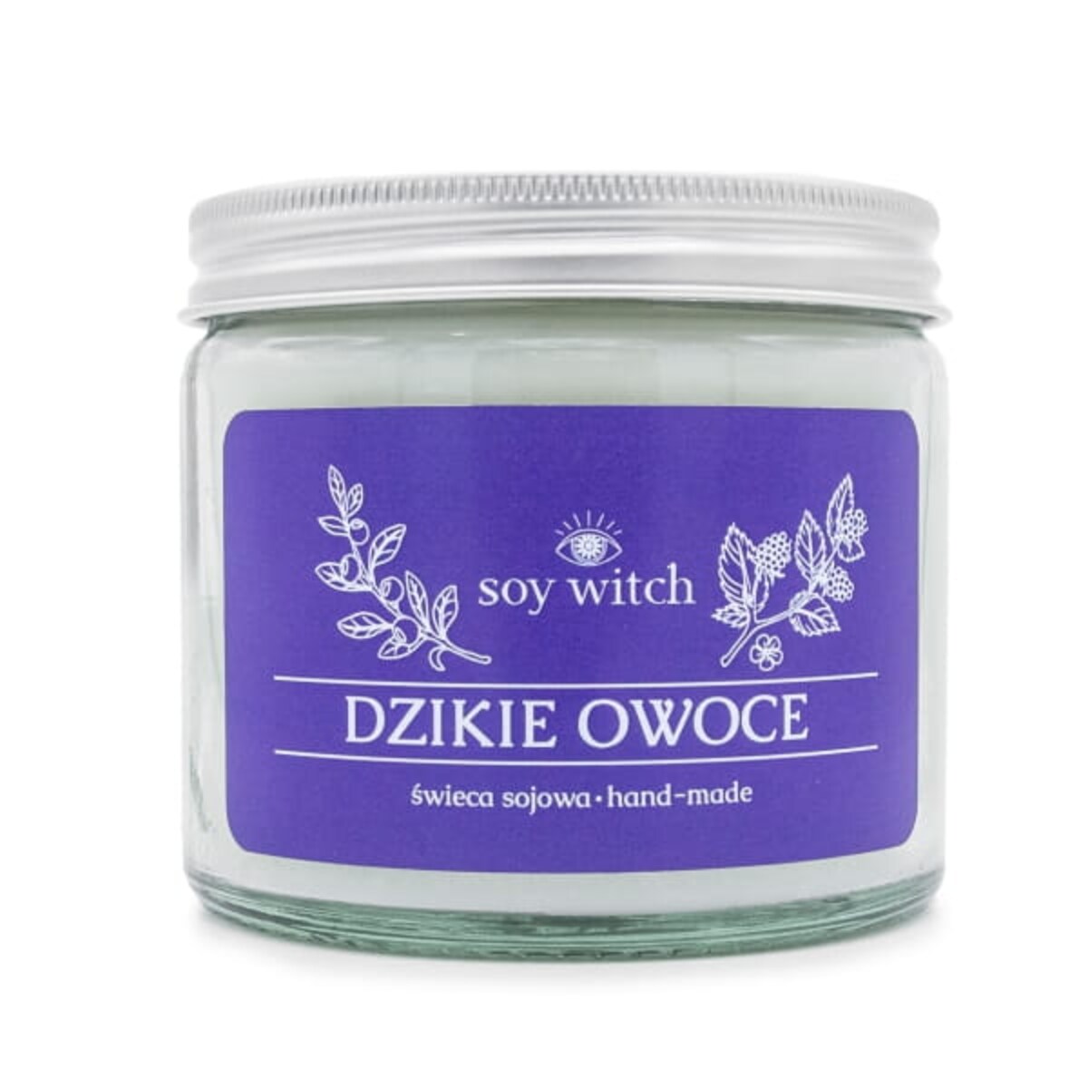 Świeczka Sojowa Zapachowa w Szkle Dzikie Owoce Soy Witch Wegańska Naturalna