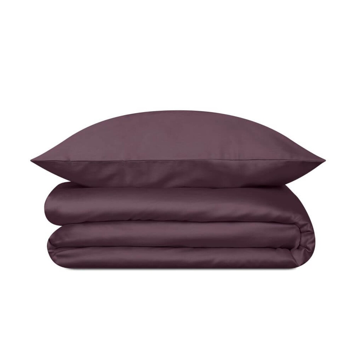 Pościel satynowa royal purple 200/200 + 2 x 50/60 cm