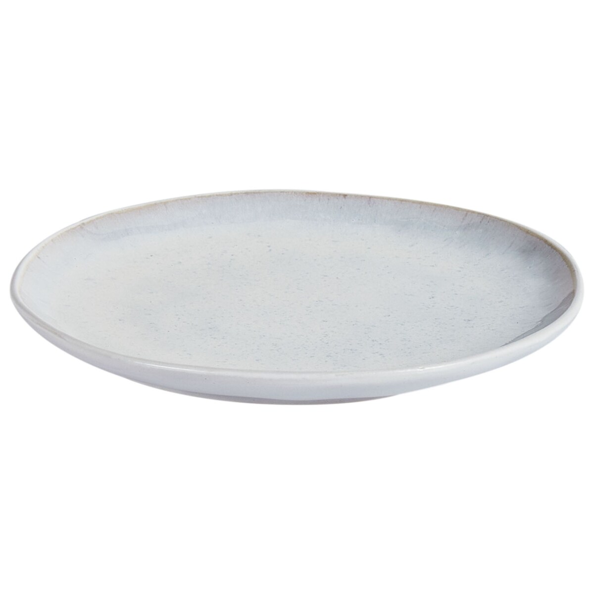 Zestaw 4 małych talerzy SESAME Kamionka Jasnoszary