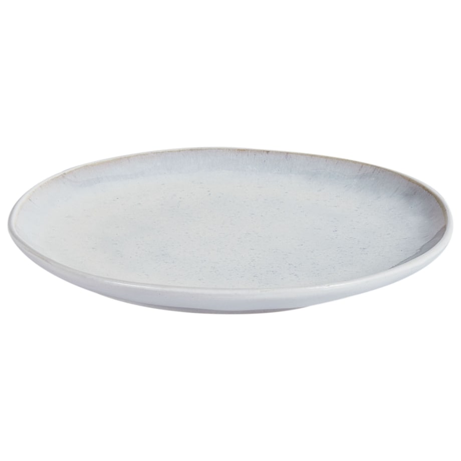 Zestaw 4 małych talerzy SESAME Kamionka Jasnoszary