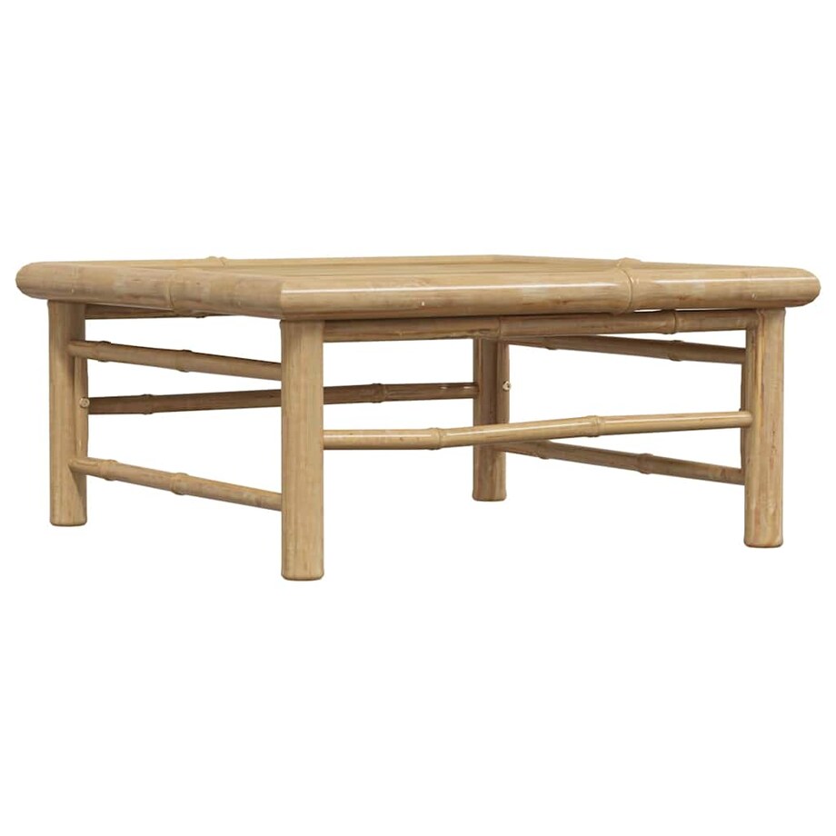 vidaXL Stolik ogrodowy, 65x65x30 cm, bambusowy