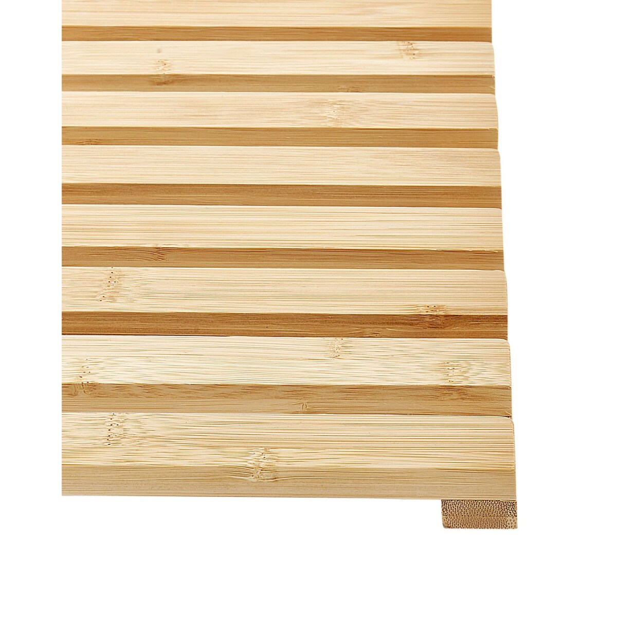 Mata łazienkowa bambusowa 53 x 36 cm jasne drewno BARTOW