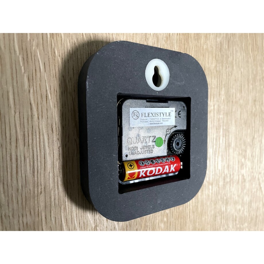 Drewniany zegar ścienny EKO EXACT 40cm