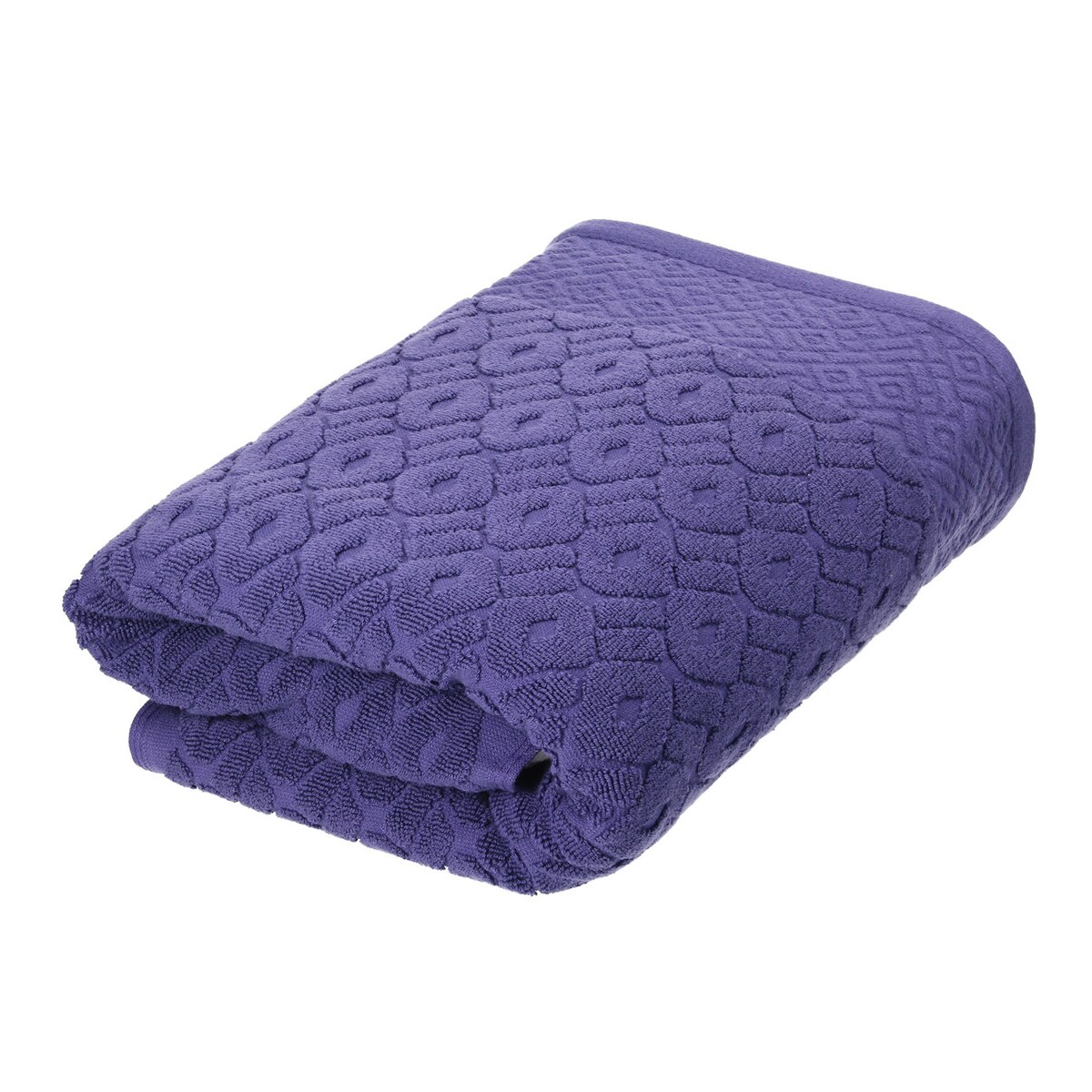 Ręcznik Lattice 70x140 cm deep violet, 70 x 140 cm