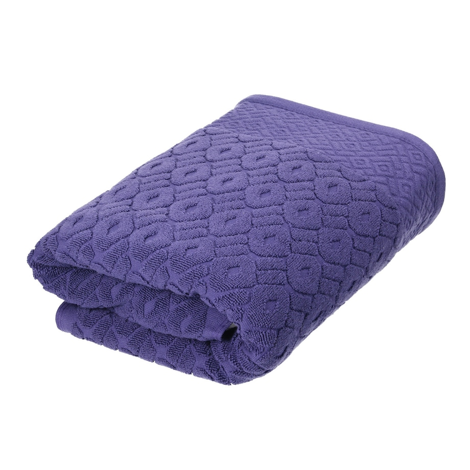 Ręcznik Lattice 70x140 cm deep violet, 70 x 140 cm