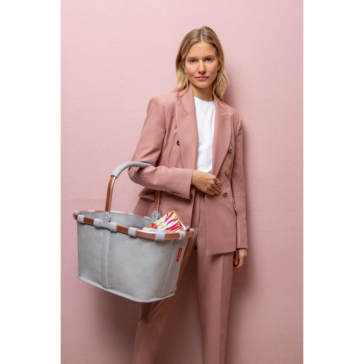 Koszyk carrybag twist sky rose, 22 l