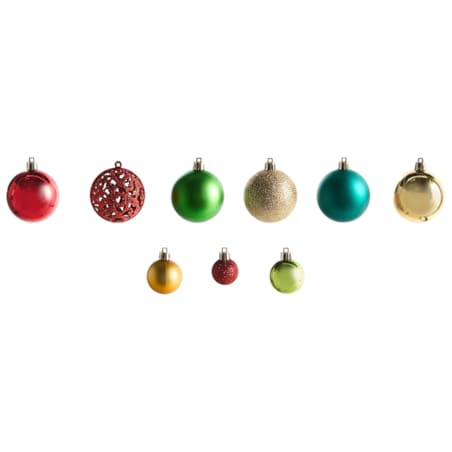 Zestaw 100 bombek VANERN Kolorowy