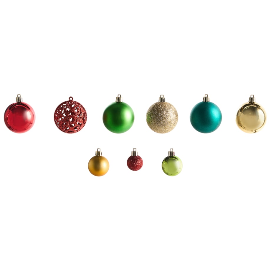 Zestaw 100 bombek VANERN Kolorowy