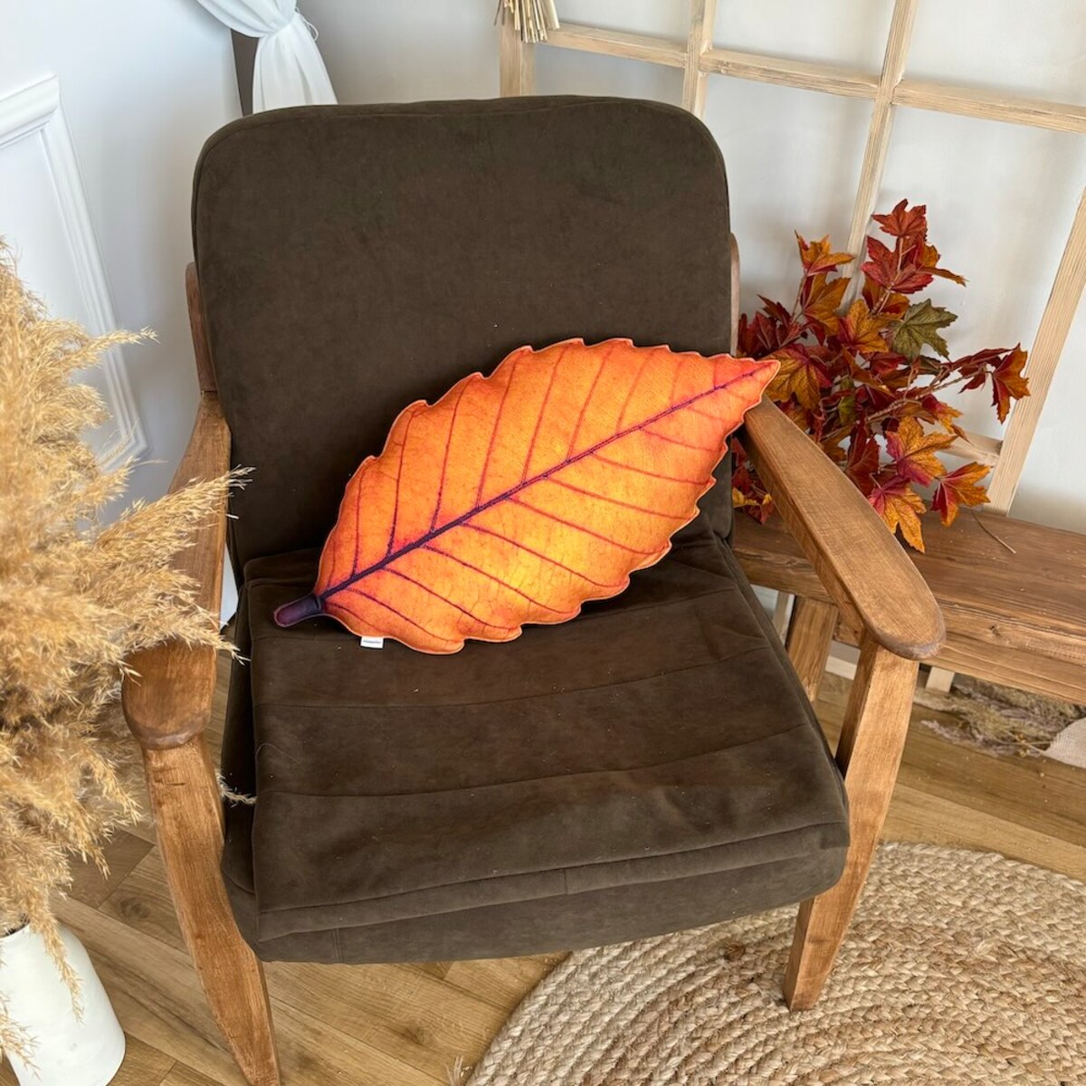 Poduszka jesienna Liść Wiązu