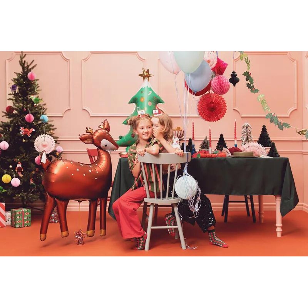 Balon foliowy Jelonek, 80x105cm, mix