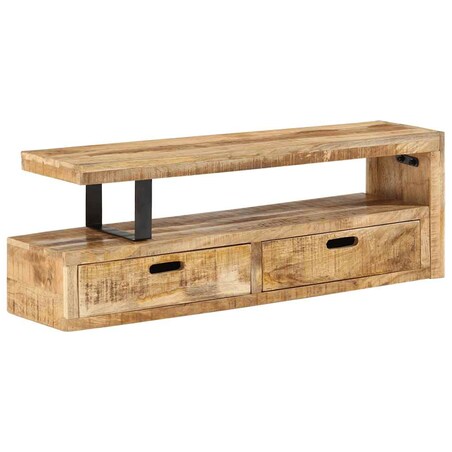 vidaXL Stojak pod TV (118-200) x 30 x 40 cm Drewno lite Mango