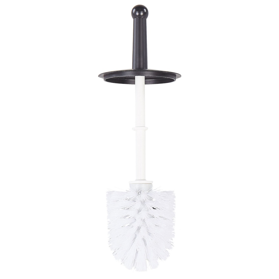 Stojak na papier i szczotkę toaletową czarny SOACHA