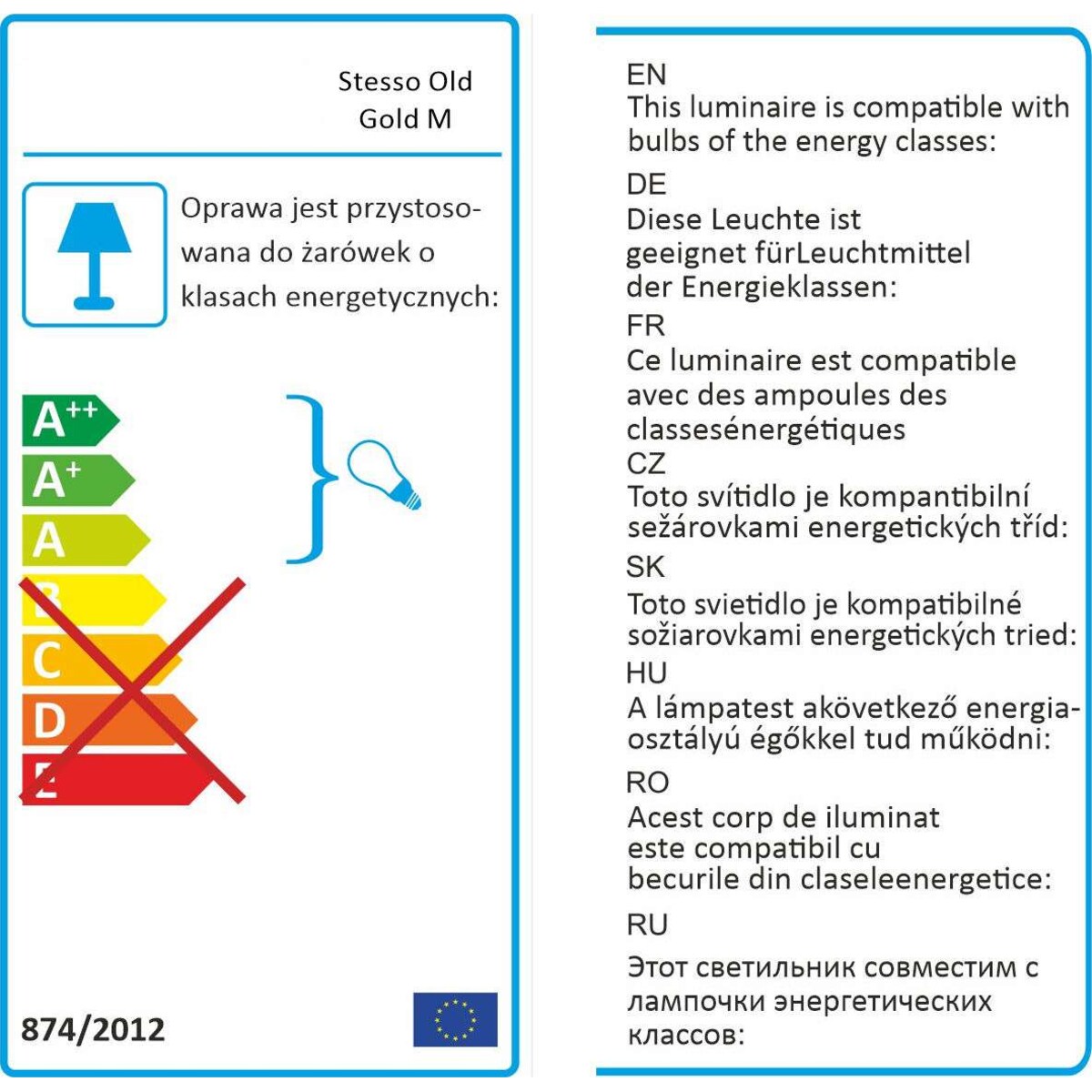 LAMPA okrągła Stesso Old Gold M Orlicki Design wisząca OPRAWA w stylu klasycznym abażurowa kremowa złota