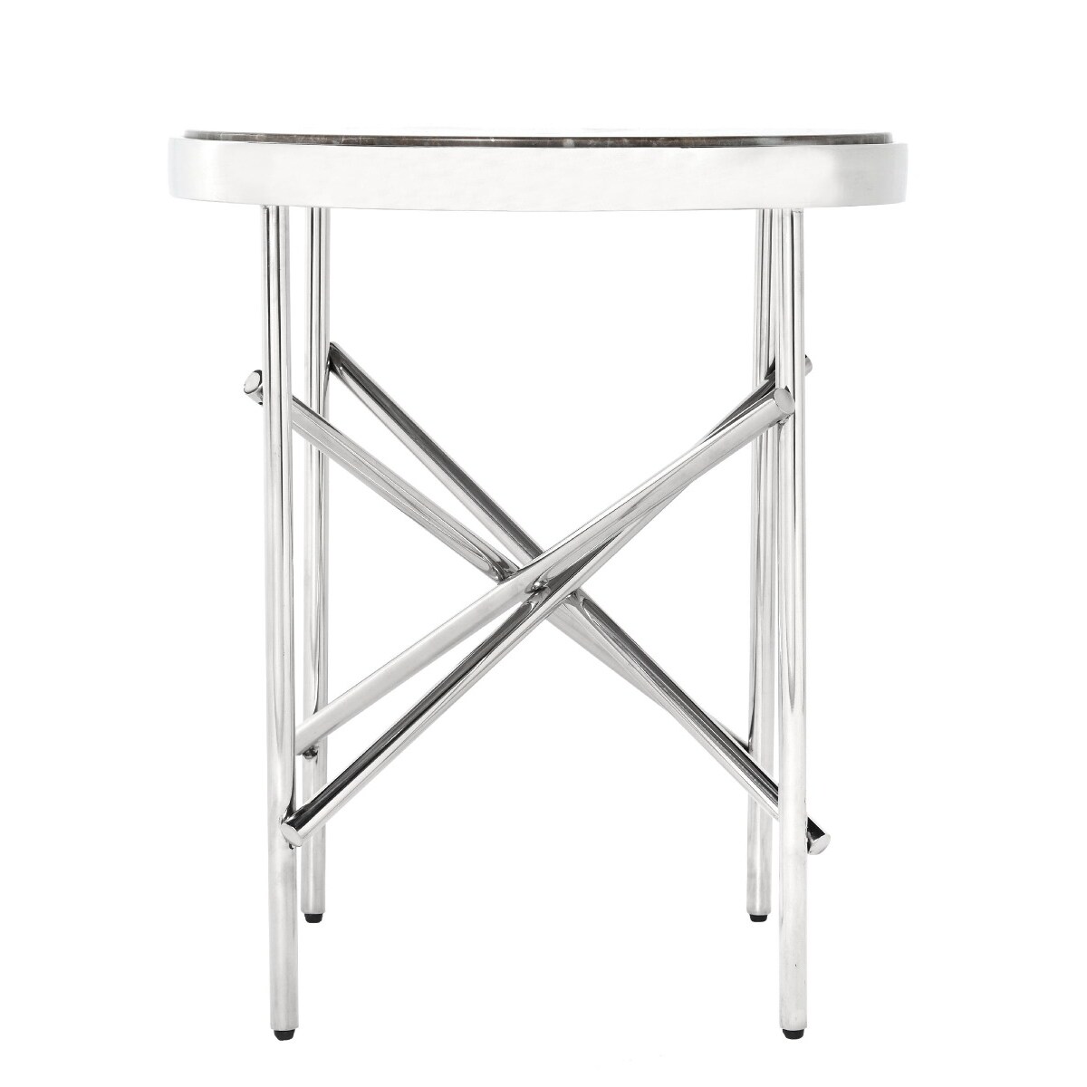 Stolik boczny okrągły Cruz 51x51x59 cm