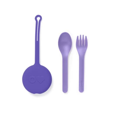 OMIE OMIEPOD zawieszka - pokrowiec ze sztućcami, Lilac