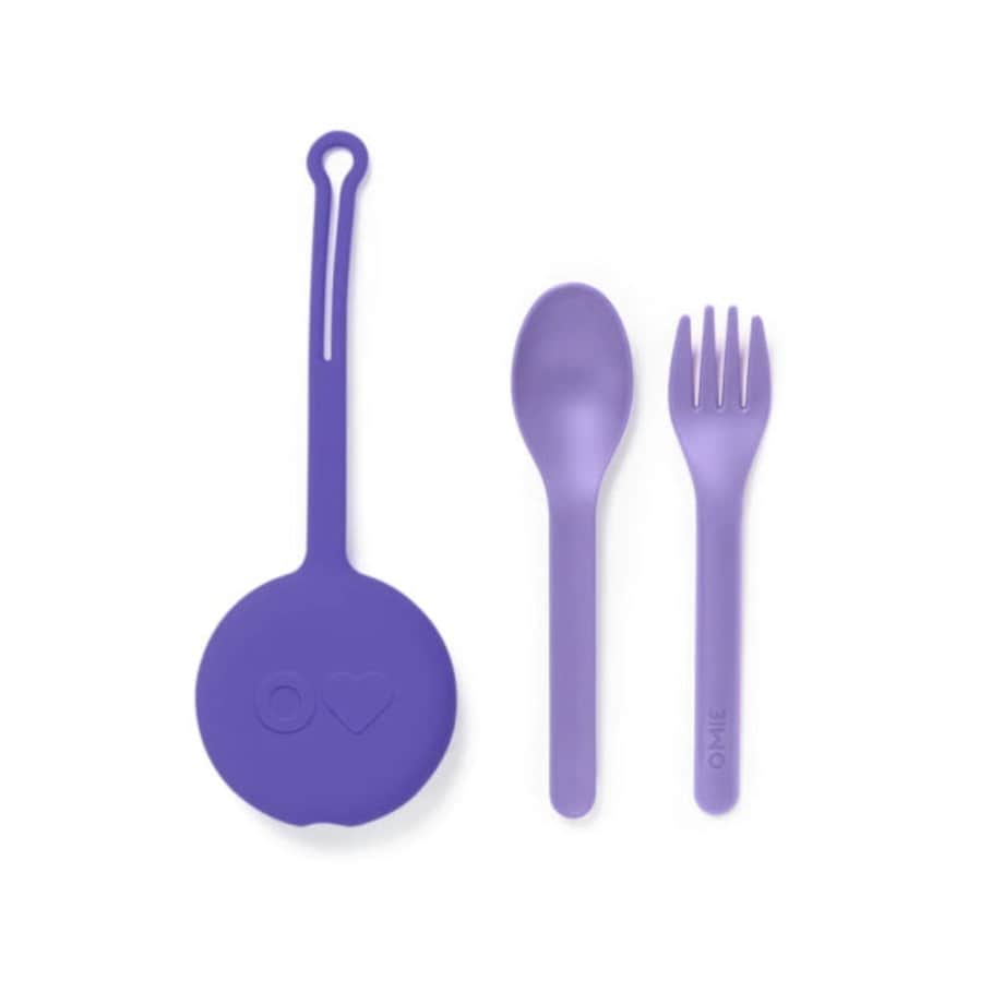 OMIE OMIEPOD zawieszka - pokrowiec ze sztućcami, Lilac