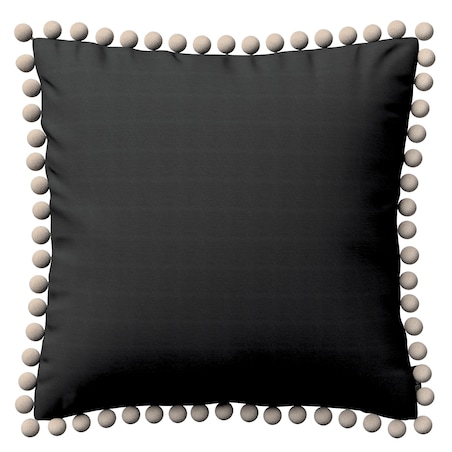 Poszewka Wera na poduszkę 45x45 czarny