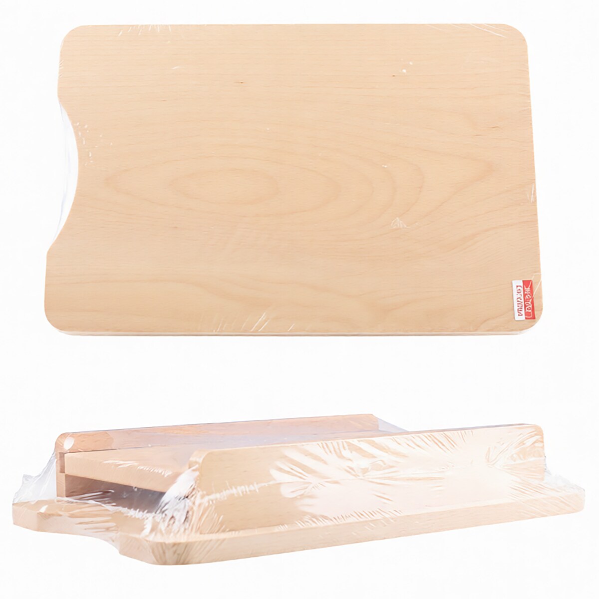 Deska Drewniana Do Krojenia Z Szufladą Tacką Do Kuchni Naturalne Drewno
