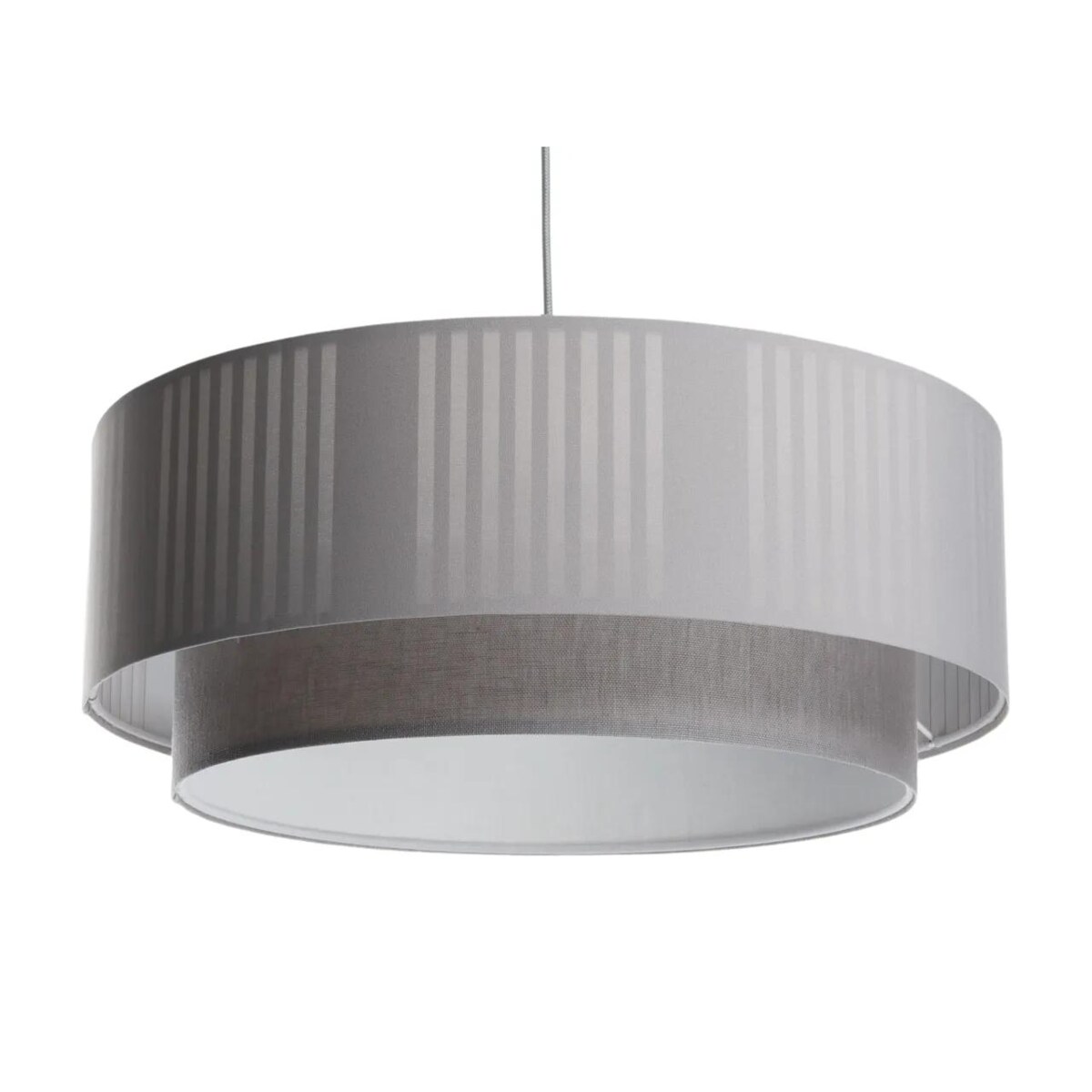 Lampa wisząca DUO LAMI LINE 70x28 szara