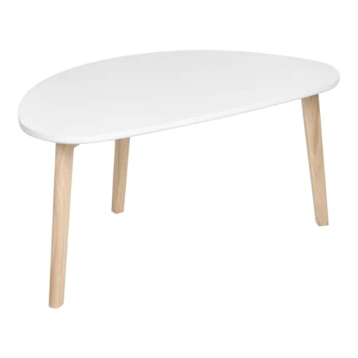 Stolik kawowy mały biały FLY