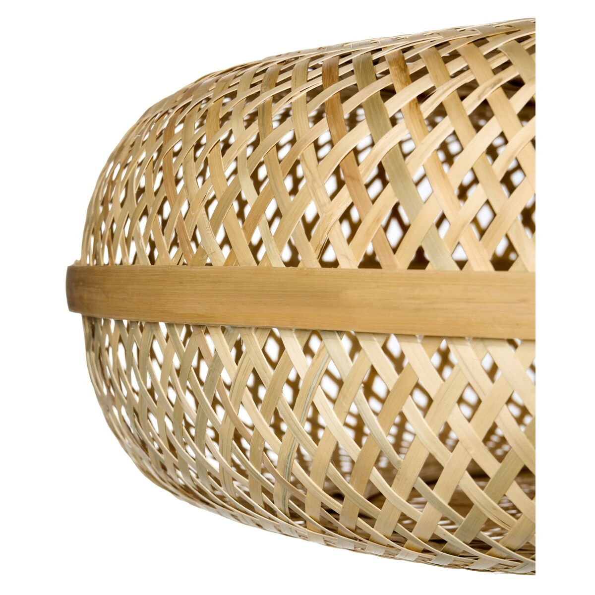 Lampa wisząca LAJAS Drewno bambusowe Naturalny