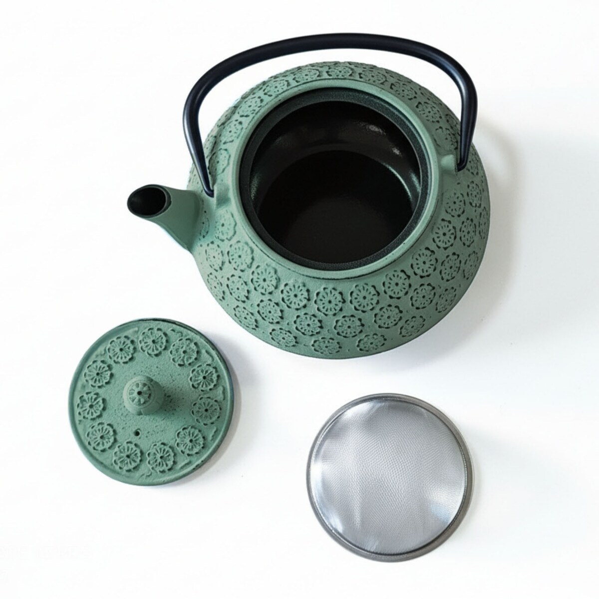 Czajnik żeliwny z zaparzaczem KUMO, 1000 ml