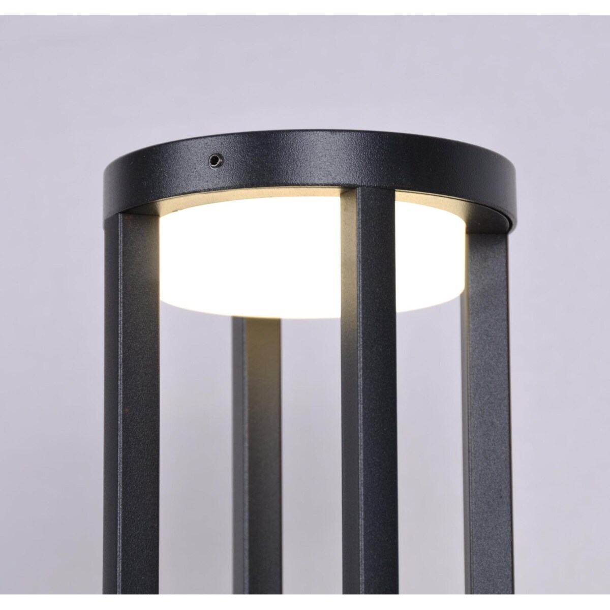 Stojąca LAMPA ogrodowa K-8139 Kaja zewnętrzna OPRAWA outdoor LED 9W 4000K metalowa IP54 czarna, KAJA Lighting