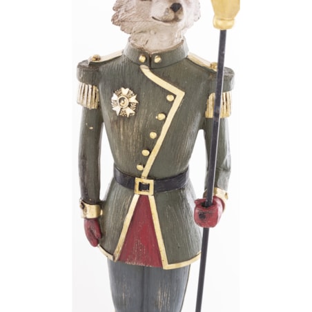 Figurka Lis w mundurze 35x9 cm