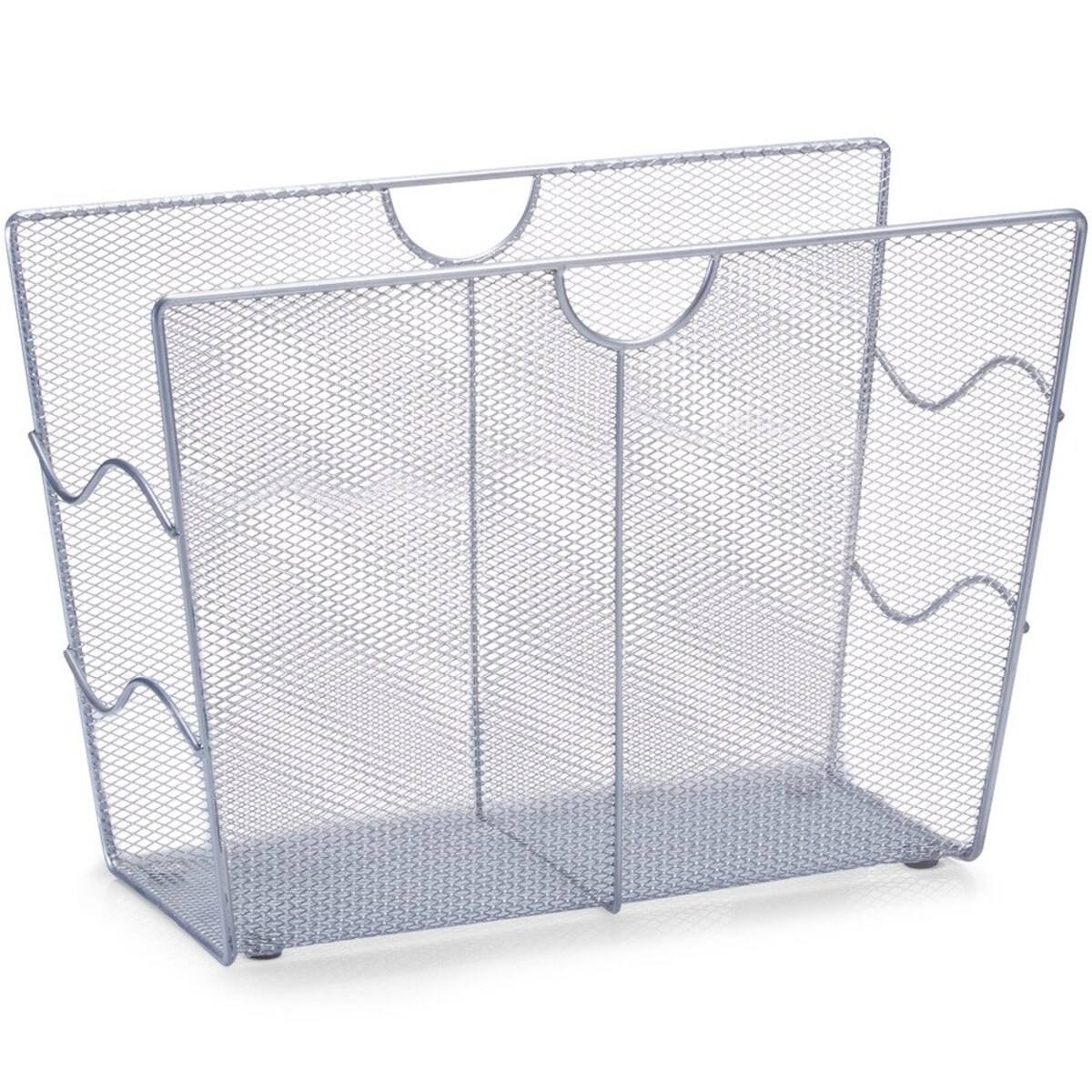 Metalowy gazetnik, kosz na gazety, ZELLER