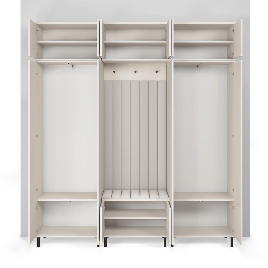 Zestaw mebli do przedpokoju Ritmo wersja 3 Trinity 16