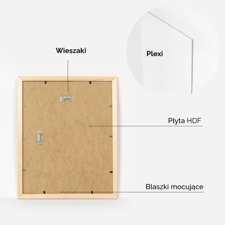 Ramka na zdjęcia 28x35 cm ramka z drewna surowego pion poziom ramka prostokątna RAW DIY