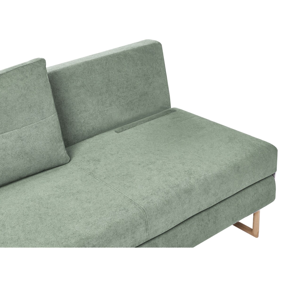 Sofa rozkładana dla 3 osób JERSLEV Jasnozielony