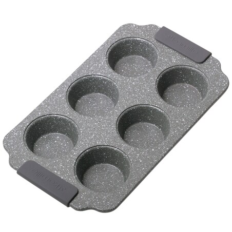 Forma do pieczenia babeczek muffinek 6 otworów 2 kolory KAMILLE