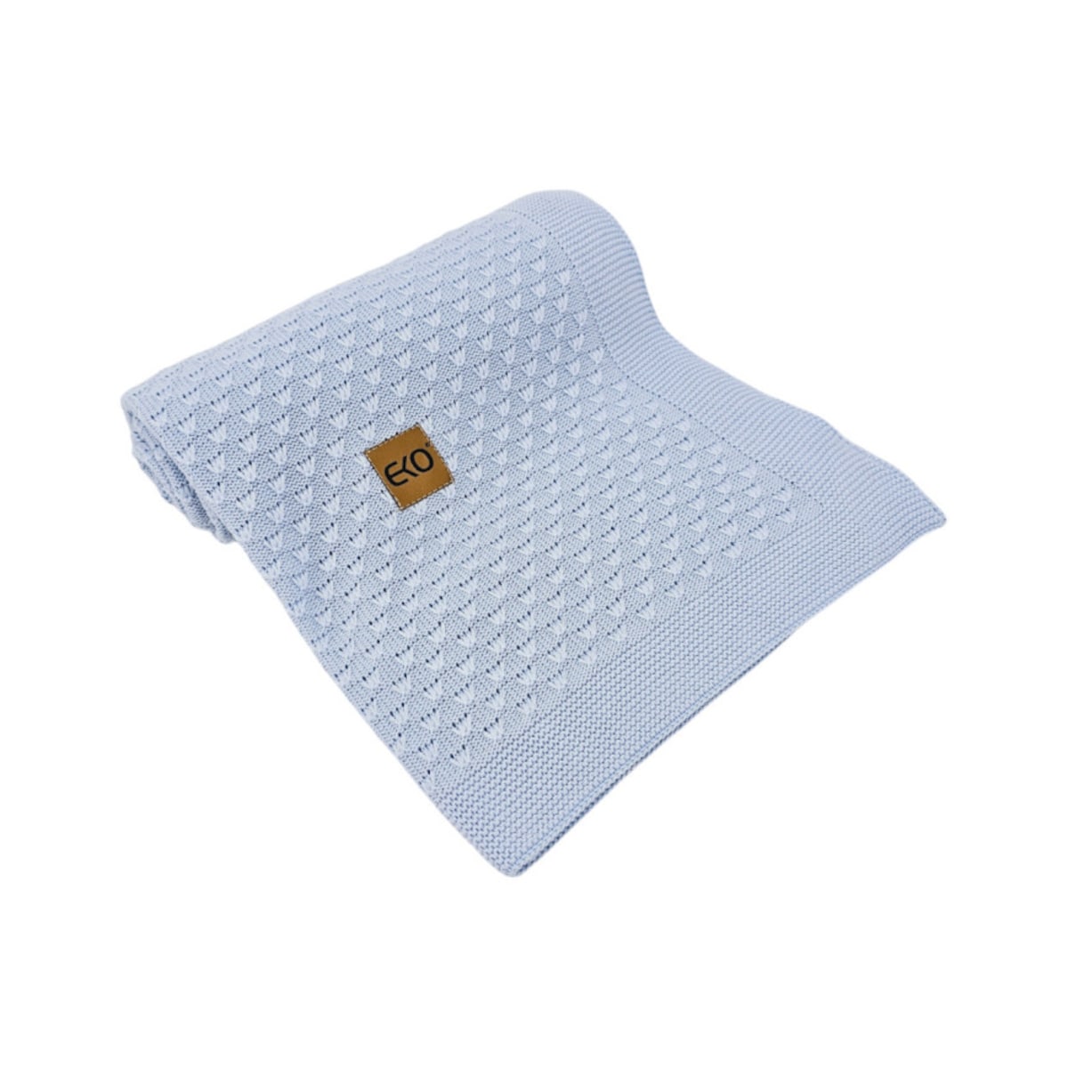 Kocyk bambusowy dla dziecka BŁĘKIT