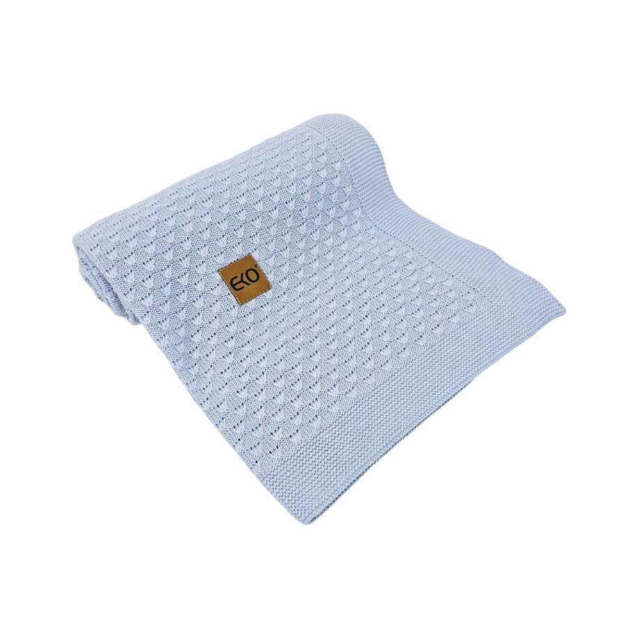 Kocyk bambusowy dla dziecka BŁĘKIT