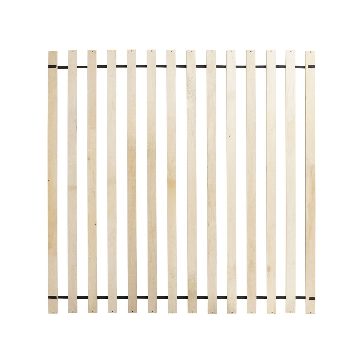 Łóżko Rattan BOUSSICOURT 180 x 200 cm Jasnobrązowy