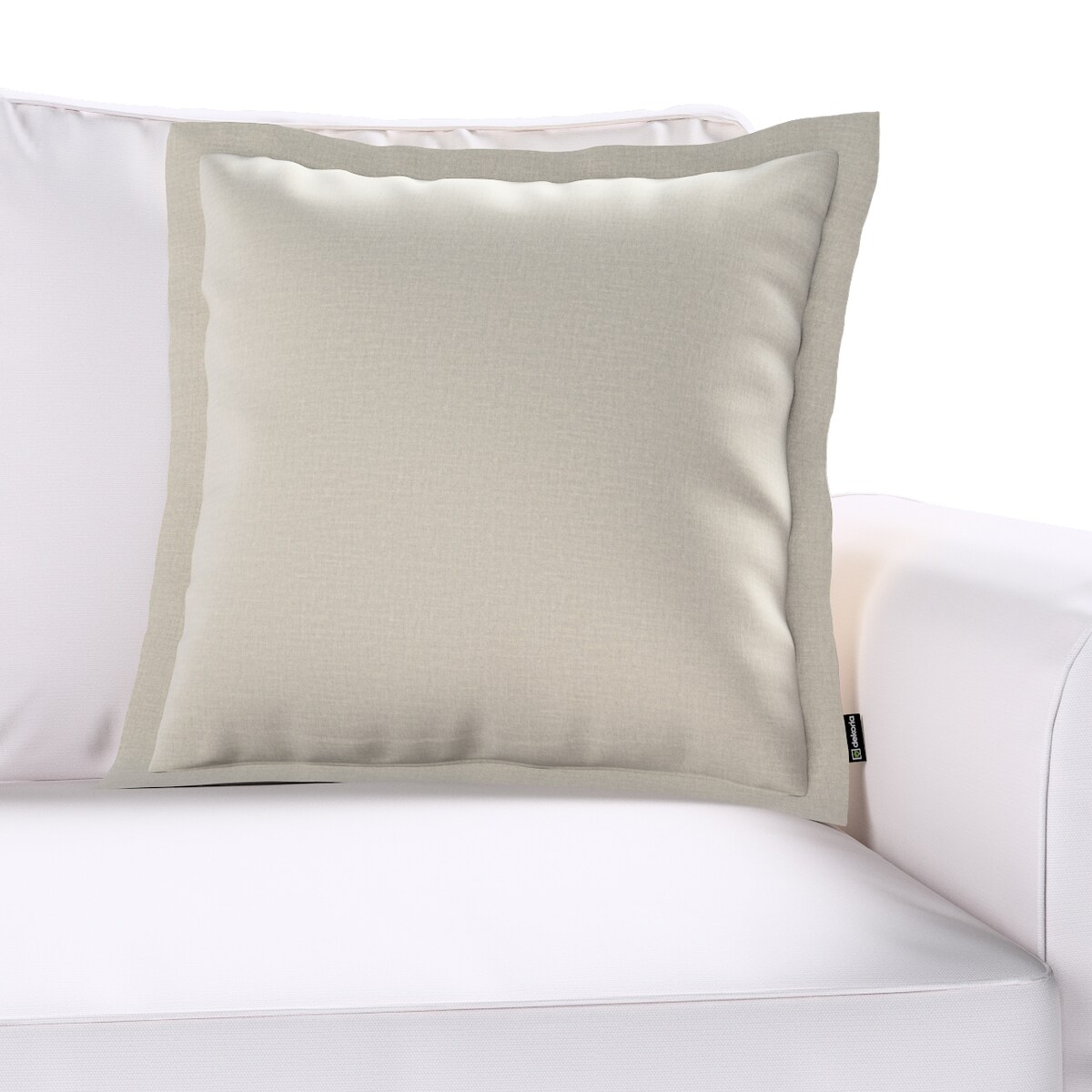 Poszewka Mona na poduszkę 45x45 jasno szary welwet