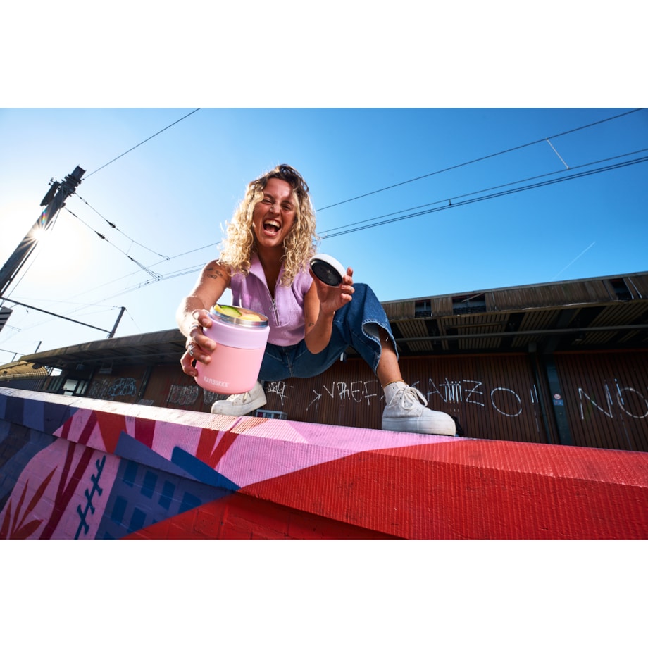 Termos obiadowy lunchbox termiczny Bora 600 ml - Baby Pink