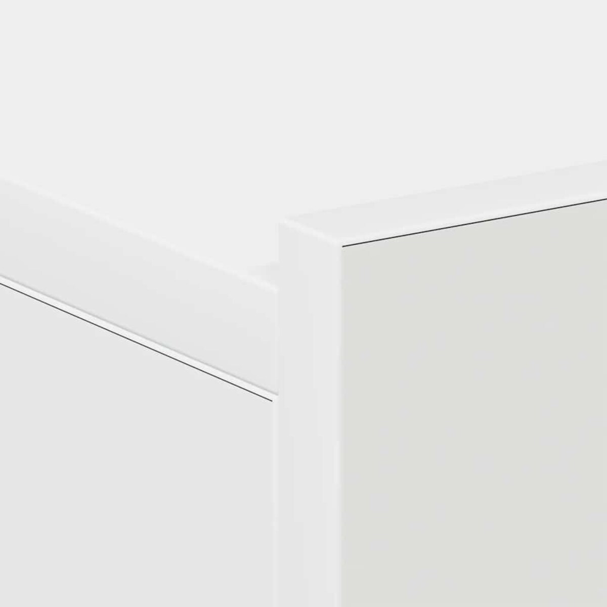 vidaXL Wisząca szafka nocna, biała 40x30x15 cm materiał drewnopochodny