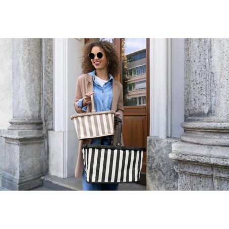 Koszyk CARRYBAG XS, summerstripes coffee