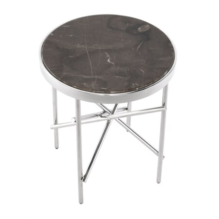 Stolik boczny okrągły Cruz 51x51x59 cm