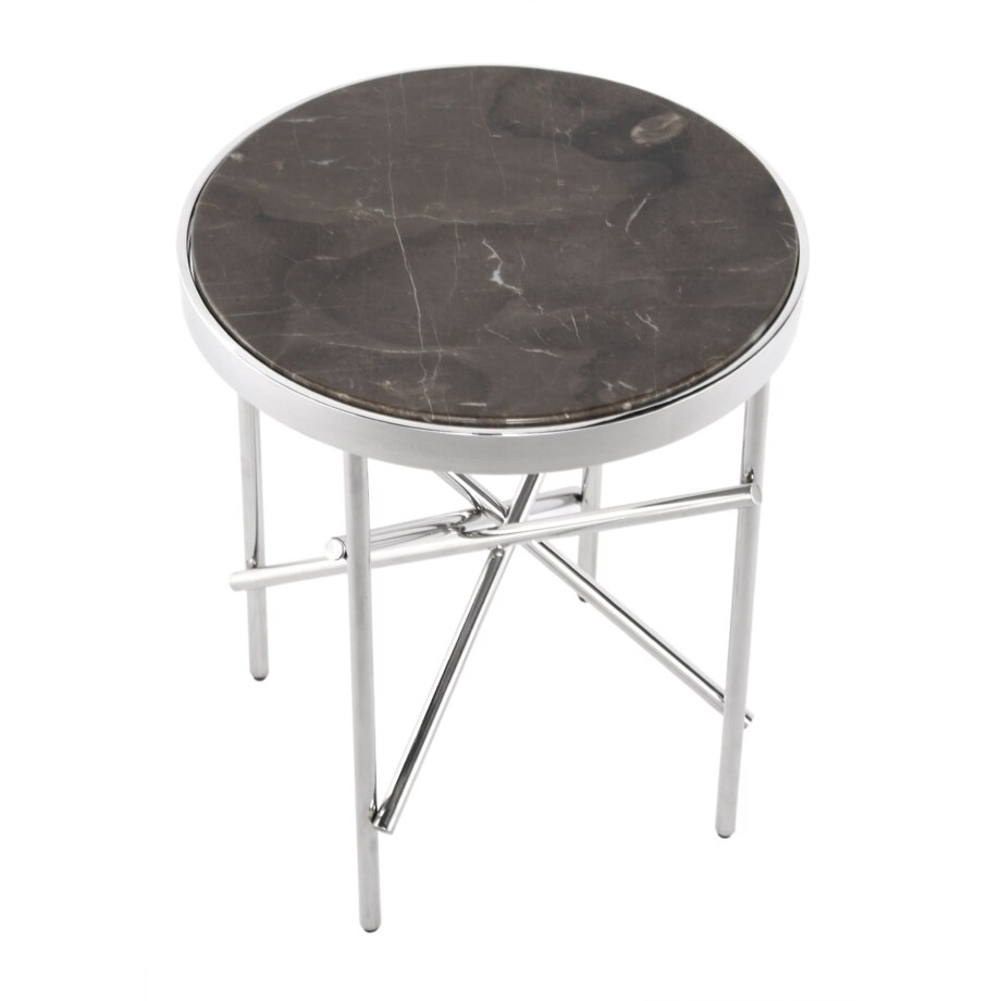 Stolik boczny okrągły Cruz 51x51x59 cm