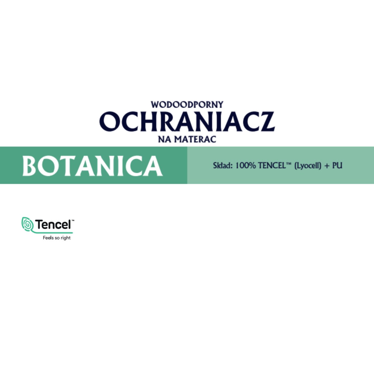 Ochraniacz na materac 60x120 BOTANICA senna baby