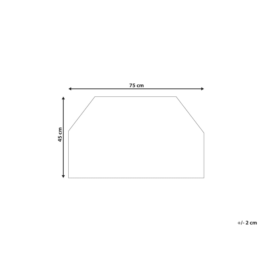 Wycieraczka SELATNA Naturalny 45 x 75 cm Wzór świąteczny Włókno kokosowe