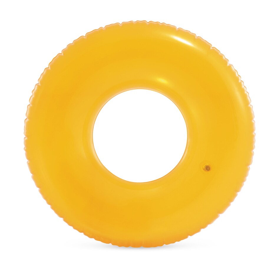 Kółko dmuchane do pływania pomarańczowe 76cm Intex 59260