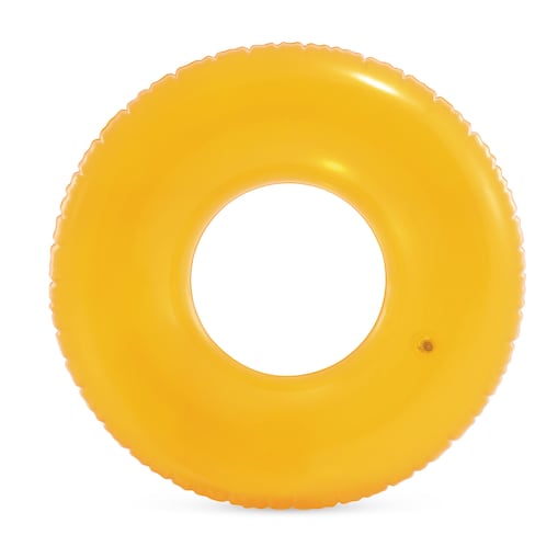 Kółko dmuchane do pływania pomarańczowe 76cm Intex 59260