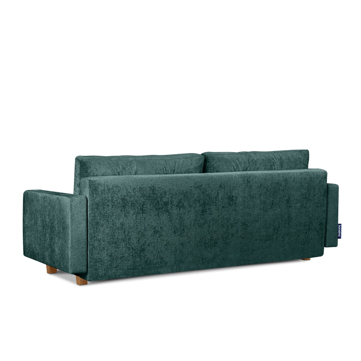 KONSIMO ERISO Sofa 3-osobowa, kolor niebieski
