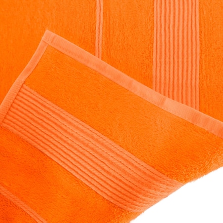 Ręcznik bambusowy 50x90 Bamboo Moreno kolor pomarańczowy